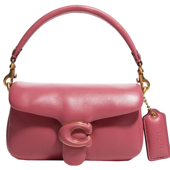Coach Handbags - NEW COACH PILLOW TABBY 18 ROUGE PINK SHOULDER BAG